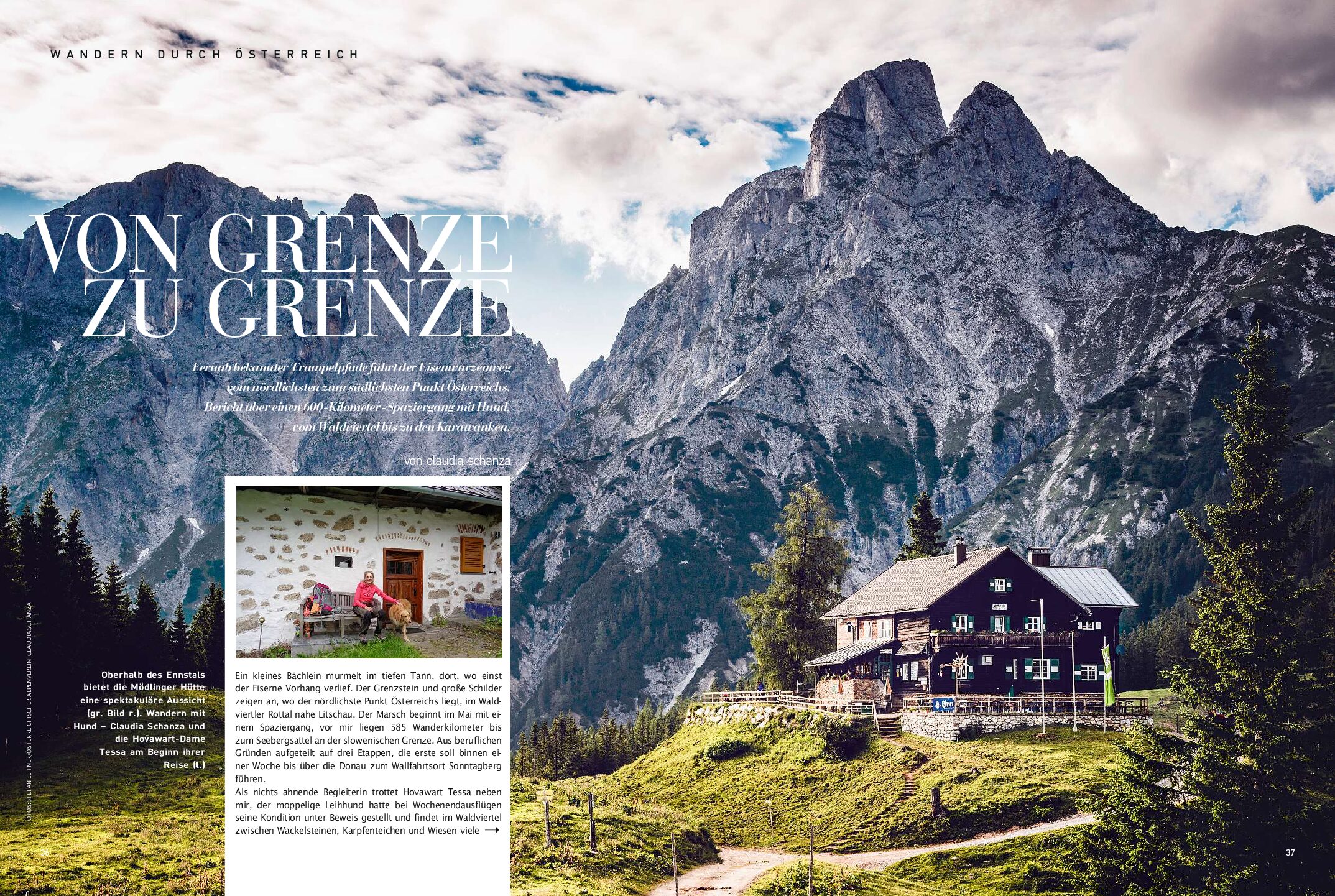 KURIER-Freizeit: Von Grenze zu Grenze